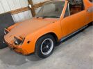Orange 1975 Porsche 914 project car manual For Sale