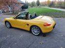 Yellow 2000 Porsche Boxster cabriolet manual For Sale