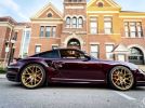 Burgundy 2007 Porsche 911 Turbo coupe manual For Sale