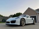 White 2014 Porsche 911 Turbo S automatic For Sale