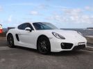 White 2015 Porsche Cayman 981 automatic coupe For Sale
