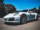 White 2017 Porsche 911 Carrera 4S Targa manual low miles For Sale